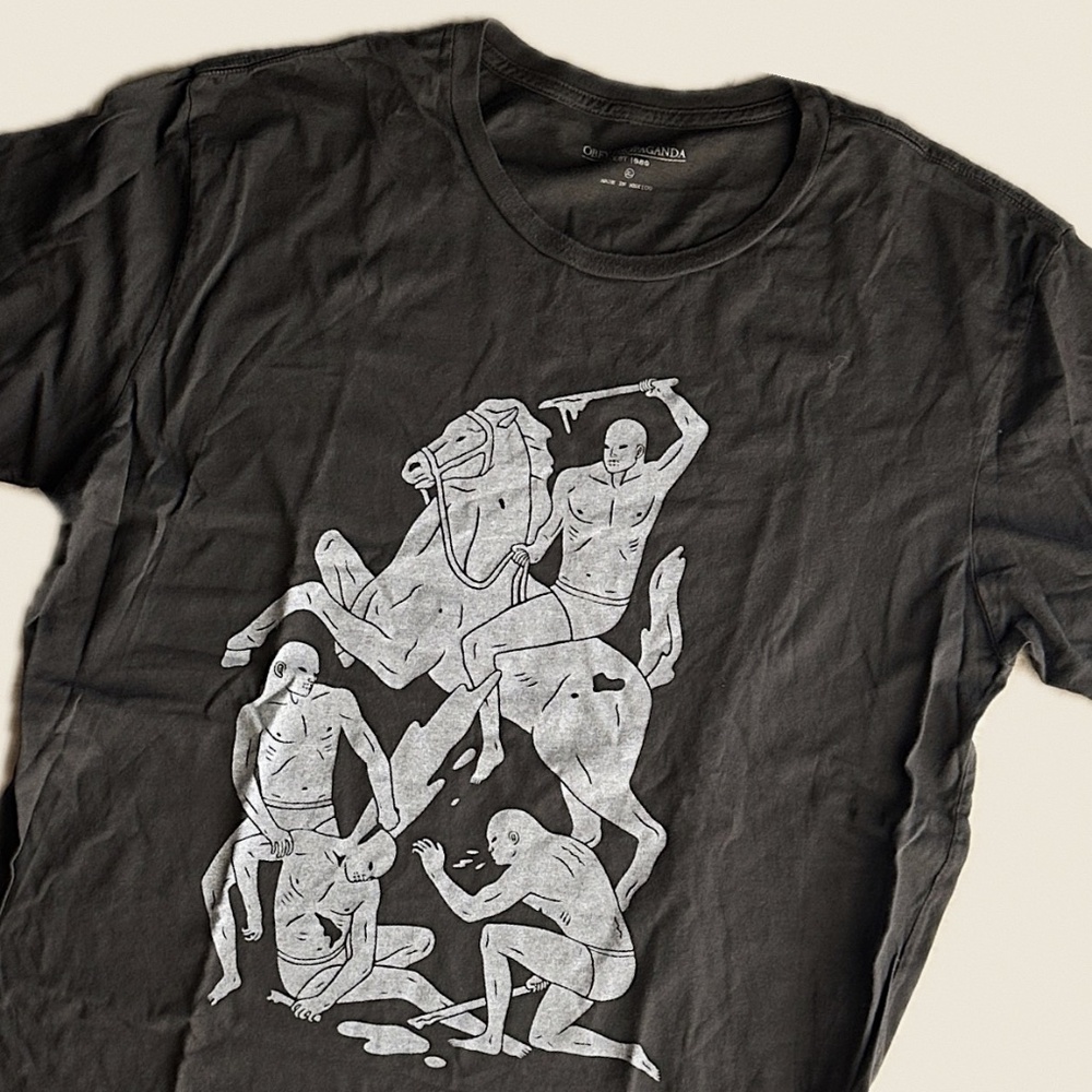 Obey Propaganda X Cleon Peterson T-Shirt (Rare)